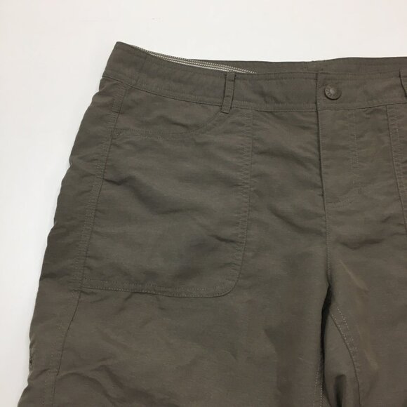 THE NORTH FACE Brown/Stone Drawstring Waist Adjustable Hem Activewear Shorts - Picture 8 of 14